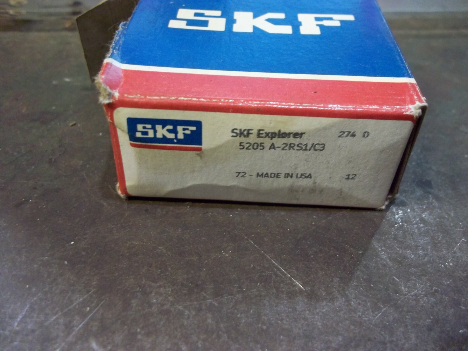 NIB SKF 5205 A-2RS1-C3 BALL BEARING (BIN117)