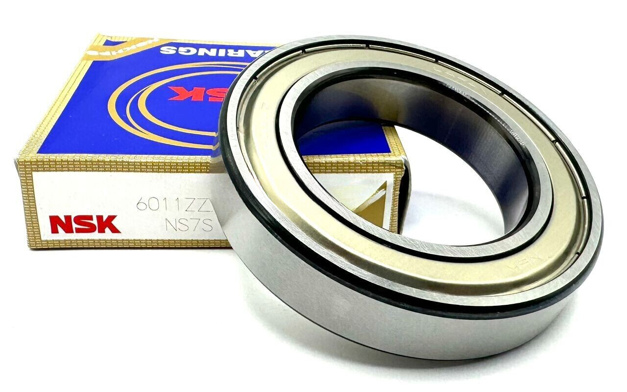NEW NSK 6011 ZZ C3 DEEP GROOVE BALL BEARING METAL SHIELDED 55mm x 90mm x 18mm