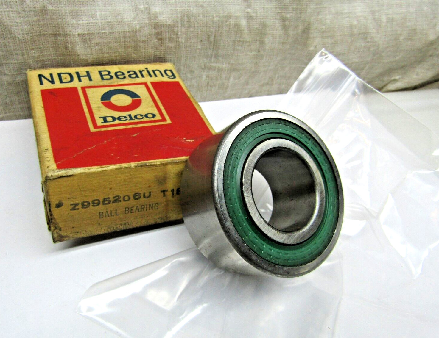 NDH USA Z99 5206U W5206-2RS 30mm X 62mm X 1.0625″ Sealed Angular Contact Bearing