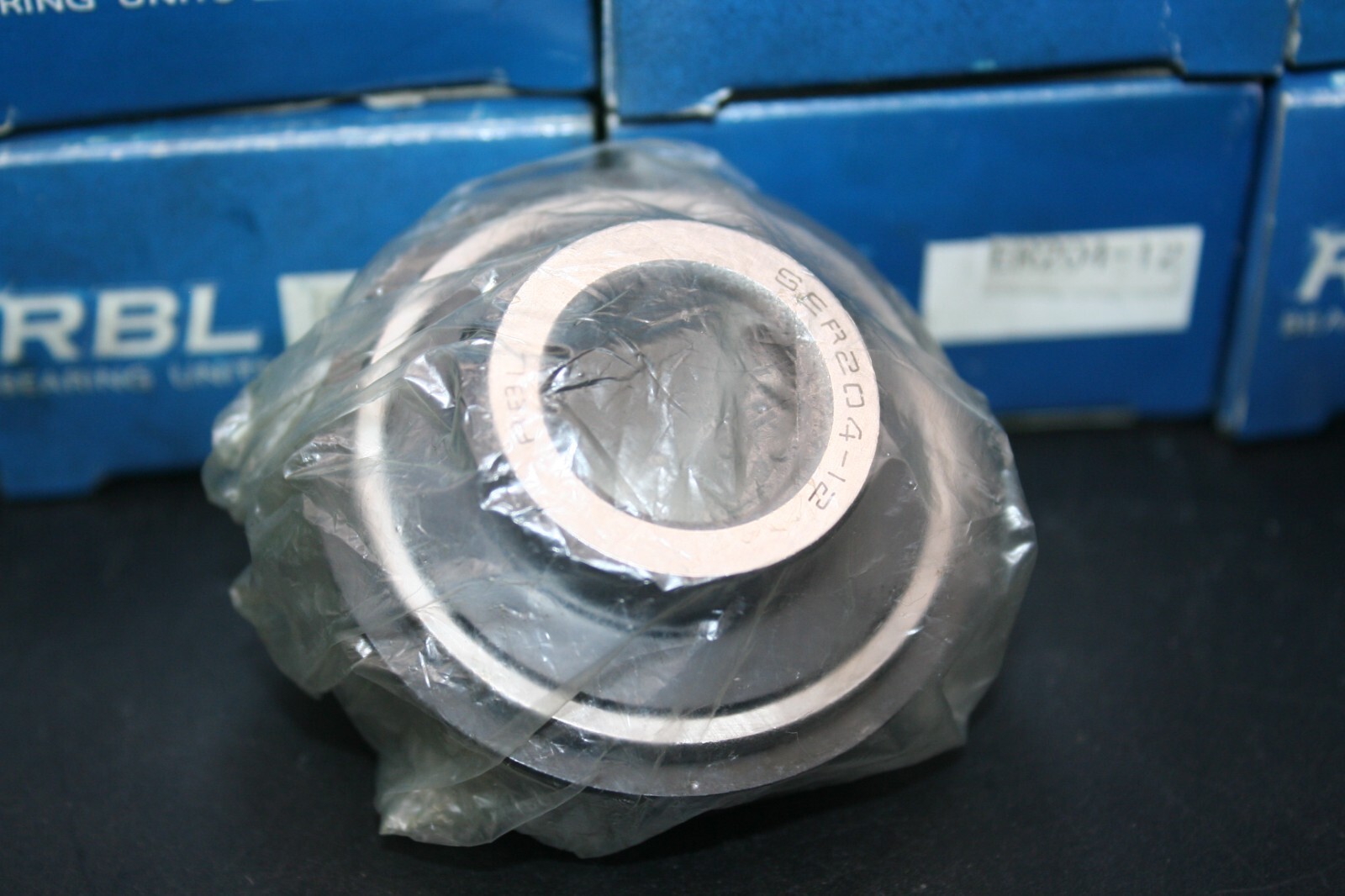 One (1) ER204-12, SER204-12 Insert Bearing w Snap Ring 3/4″ Bore NEW