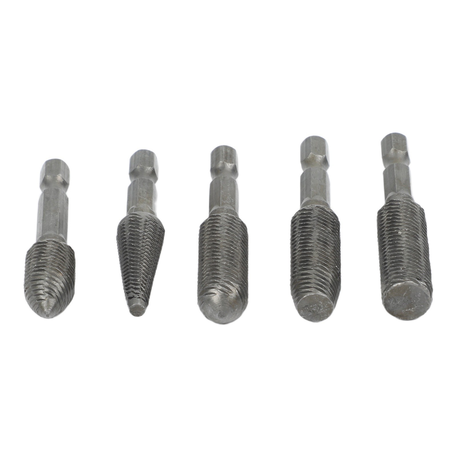 Electric Rotary File Set 5 Pieces for Filing and Grinding Steel Materials