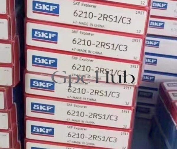 1PC New SKF 6210-2RS1/C3 Deep Groove Ball Bearing 50x90x20mm Fast shipment