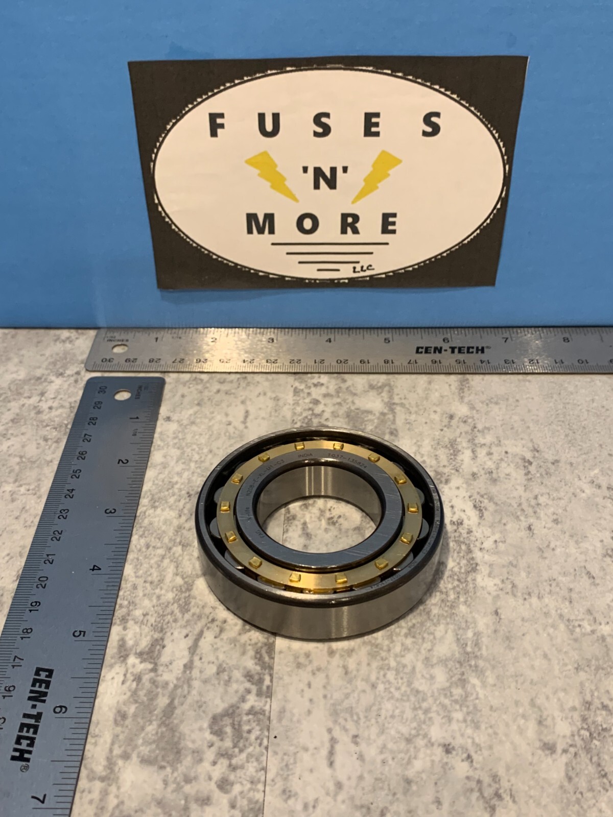 FAG N208-E-XL-M1-C3- CYLINDRICAL ROLLER BEARING, 40X80X18