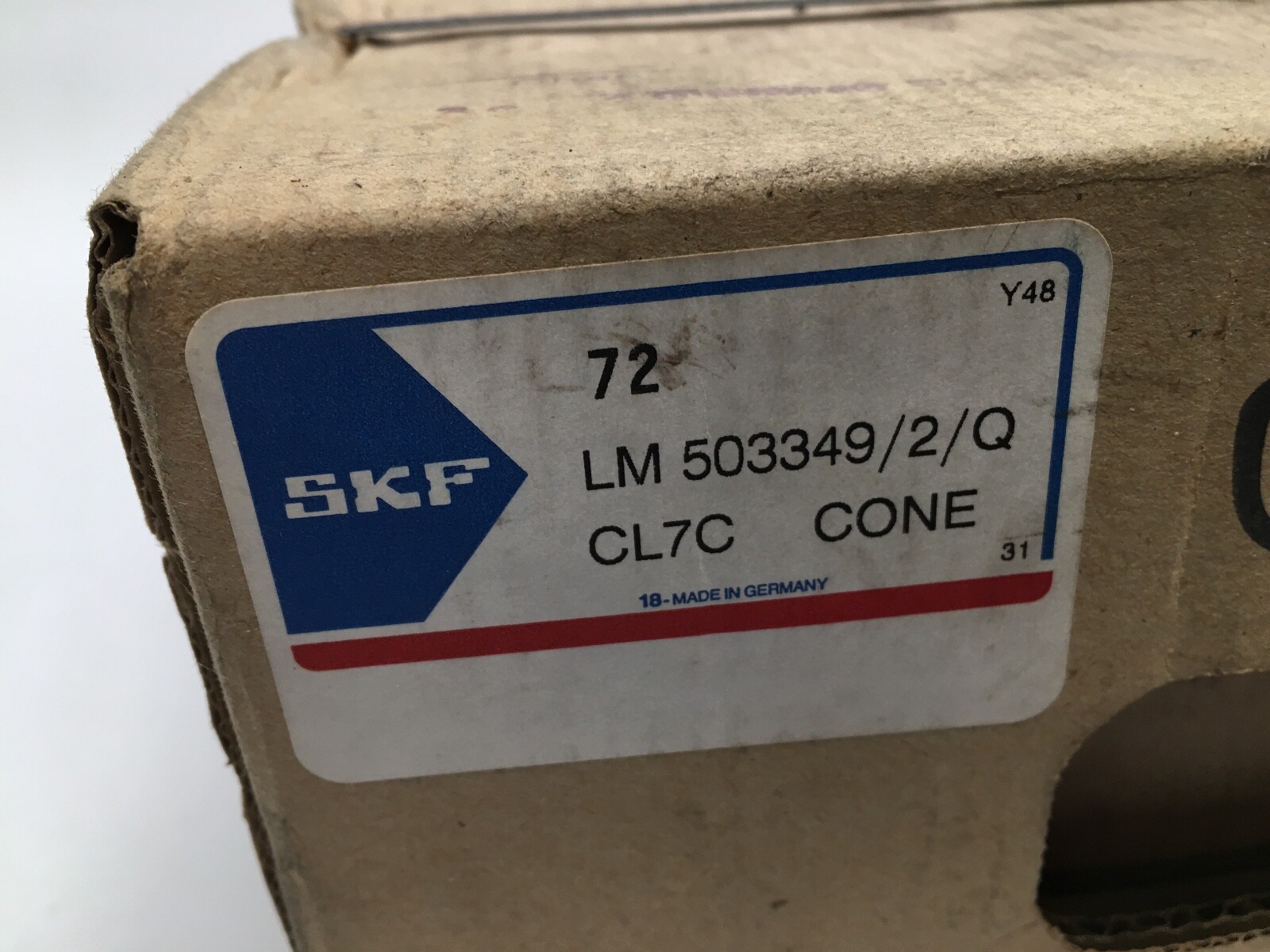 10pcs SKF LM503349/2/QCL7C Taper Bearing Cone 46mm ID LM-503349 2 Q CL7C Germany