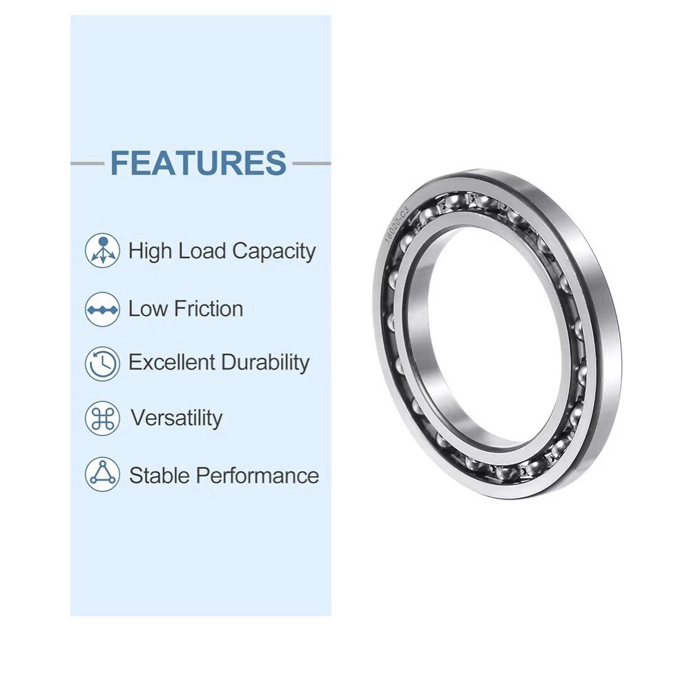 Deep Groove Ball Bearing 16020-C3 Open Type ABEC1 Chrome 100x150x16mm