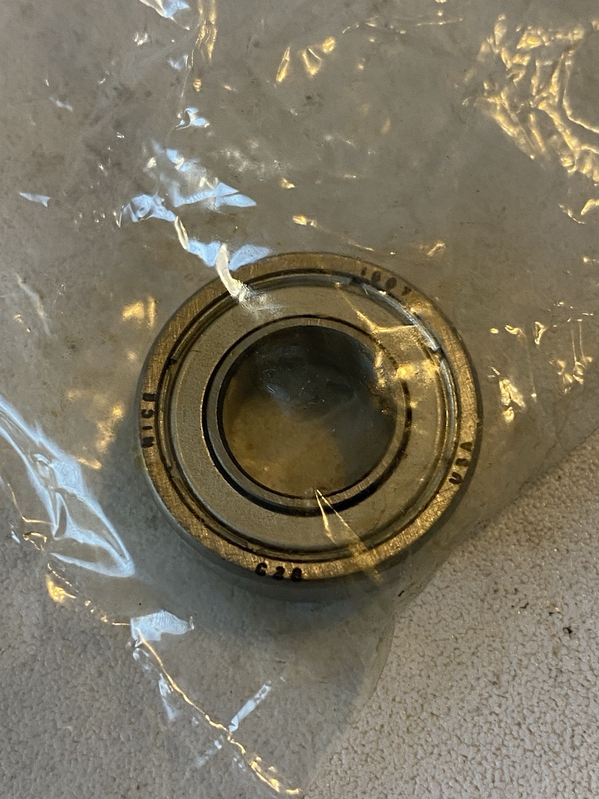 Lot Of 3 Nice 1607 DCTNTG18 7/16″ X 29/32″ X 5/16″ Metal Shielded Bearing