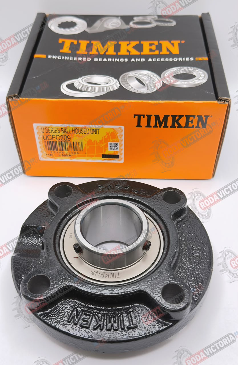 Timken UCFC209 Housing and Bearing Assembly UC209, YAR209-2F, FYC509 45 mm Bore