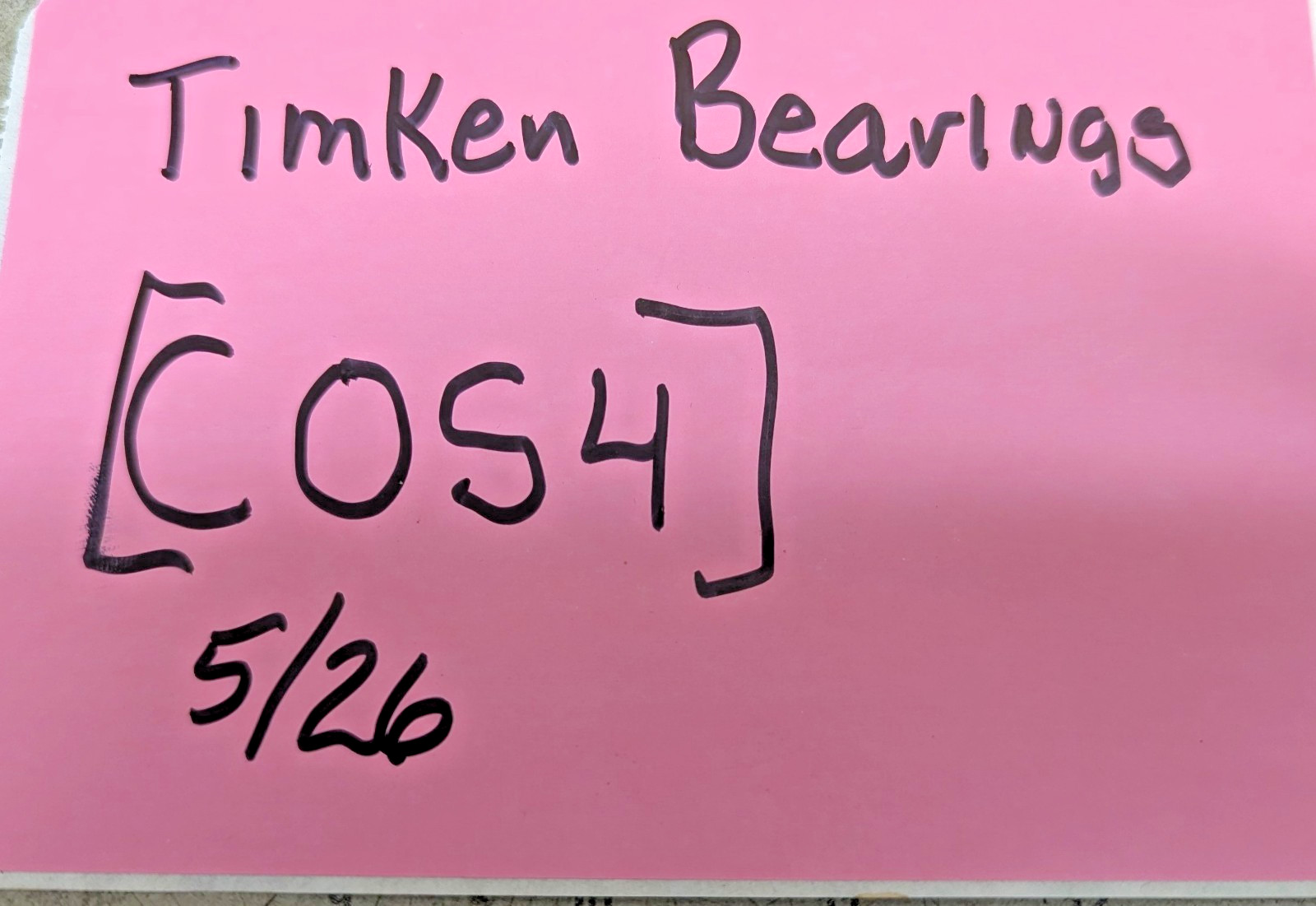 SET413 Timken HM212049 / HM212011 Wheel Bearing Set [C0S4]