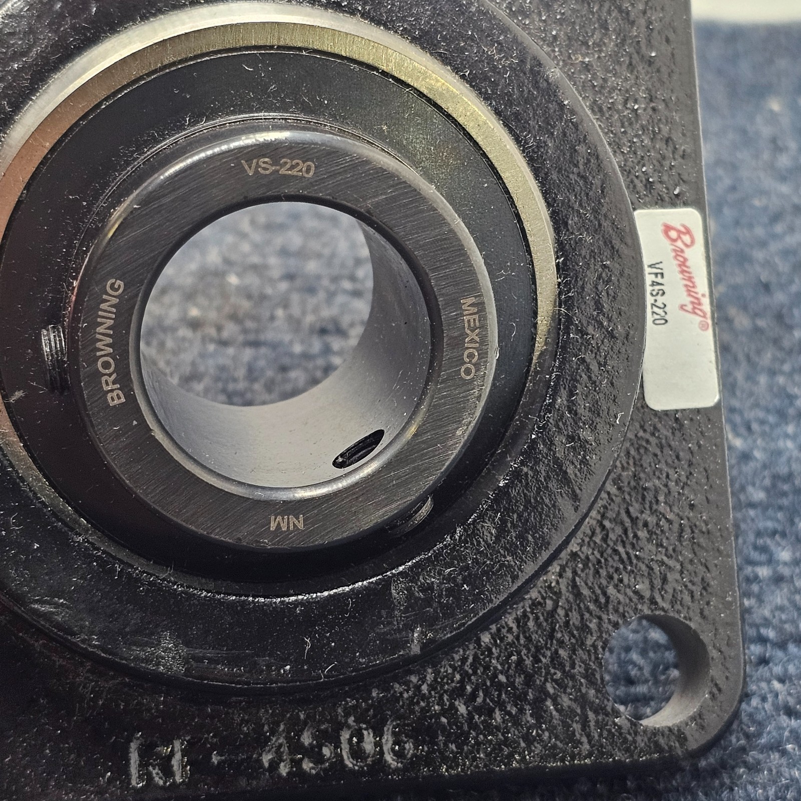 BROWNING VF4S-220: Four-Bolt Flange Ball Bearing Unit – 1-1/4 in Bore