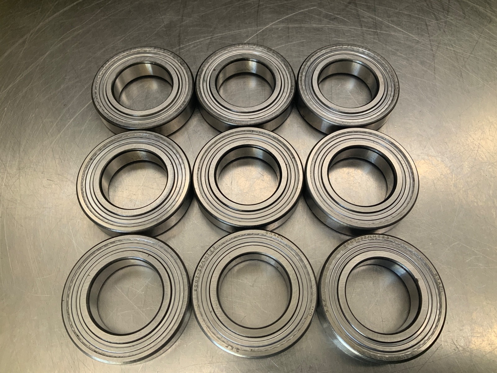 (9) SKF 6007-2Z/LHTR23 Radial/Deep Groove Ball Bearing – Straight Bore, 35 mm
