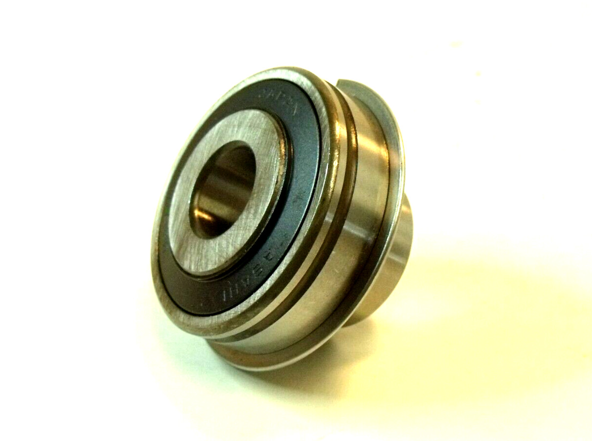 (2) NIB AMI / Asahi SER202 Set Screw Locking Ball Bearing Inserts: 15mm Bore
