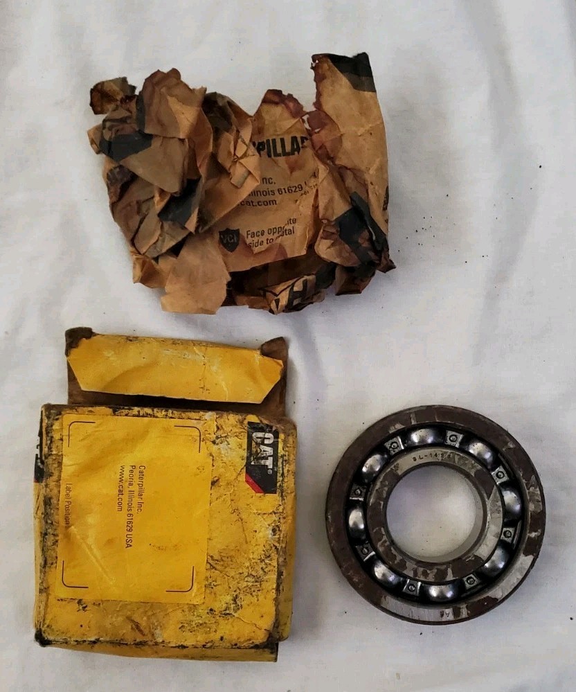 CAT 3L-1425 Caterpillar OEM NOS 35mm Single Row Ball Bearing For Fan Drives