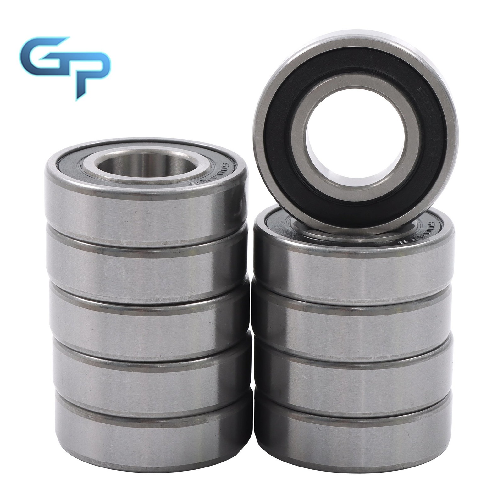 10 Count 6004-2RS C3 Premium Rubber Sealed Ball Bearing 20x42x12mm Precision