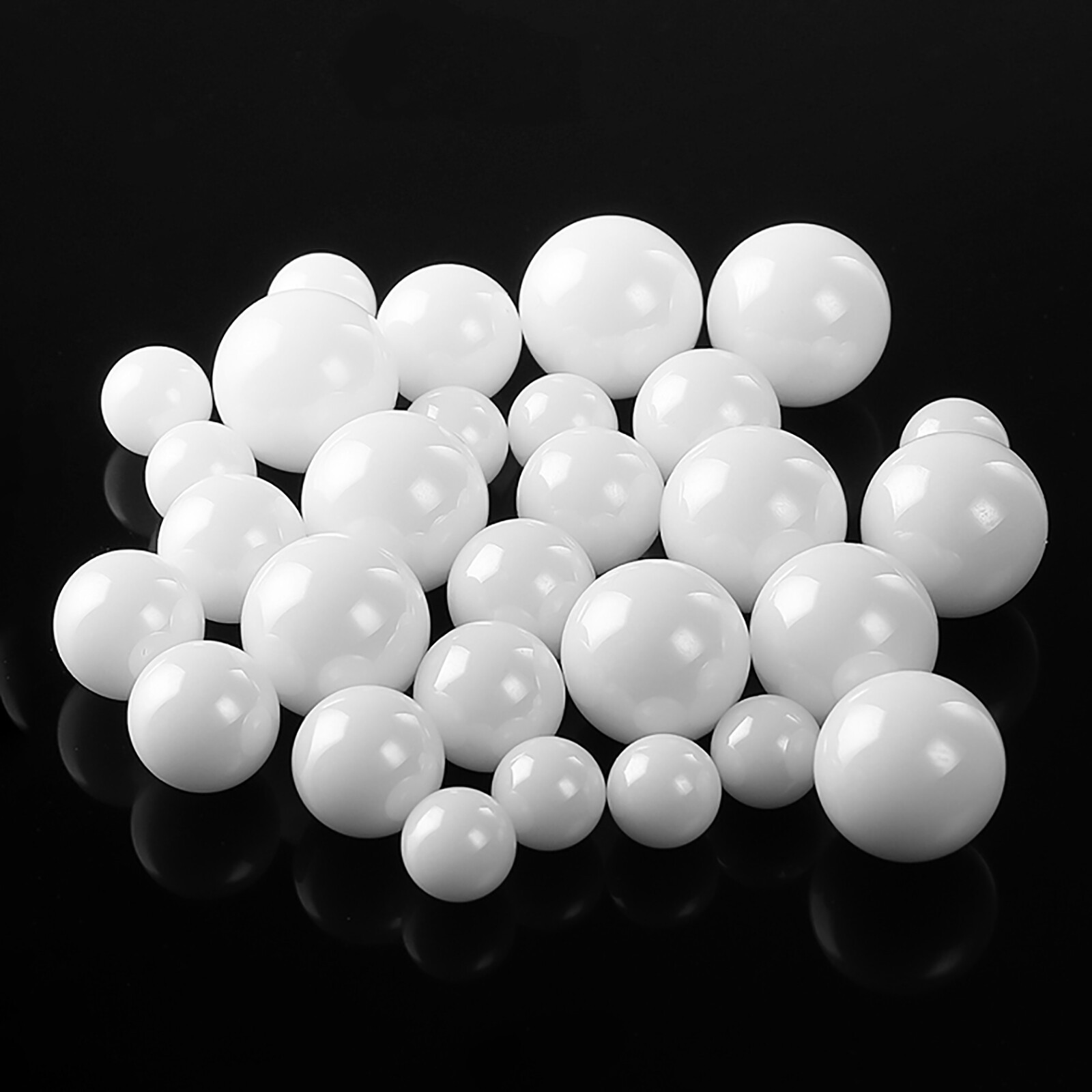Grade 10 ZrO2 Zirconia Oxide Ball G10 Ceramic Bearing Balls Polish 10.319mm-20mm