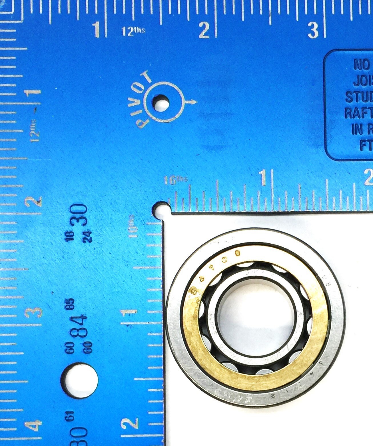 Rollway Cylindrical Roller Bearing Assembly E1203U440 NOS