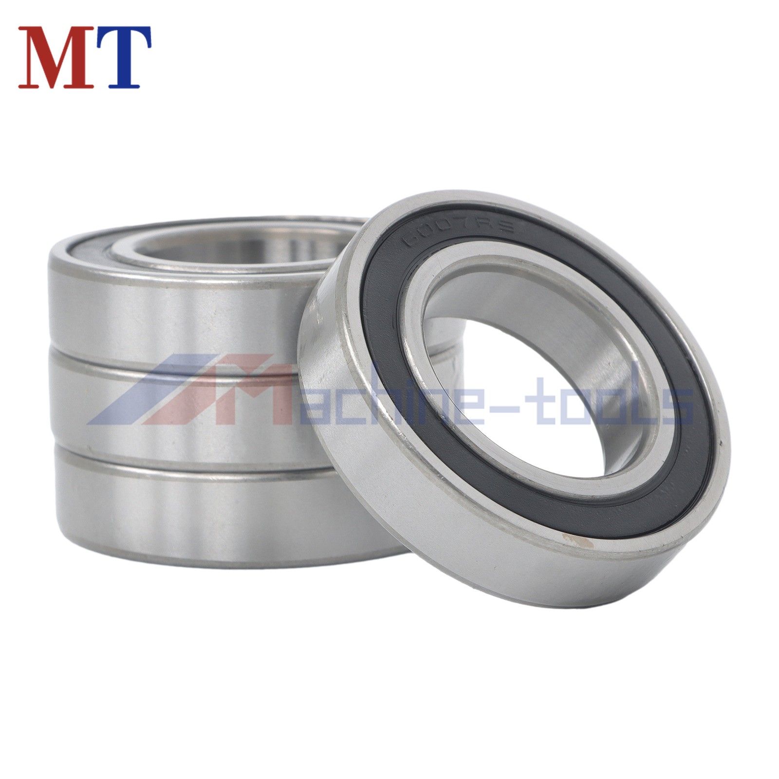 6007-2RS Rubber Sealed Ball Bearings 10pcs 35x62x14mm Set