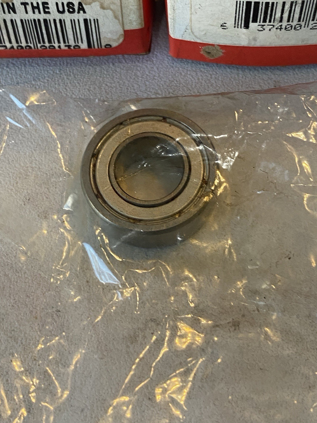 Lot Of 3 Nice 1607 DCTNTG18 7/16″ X 29/32″ X 5/16″ Metal Shielded Bearing