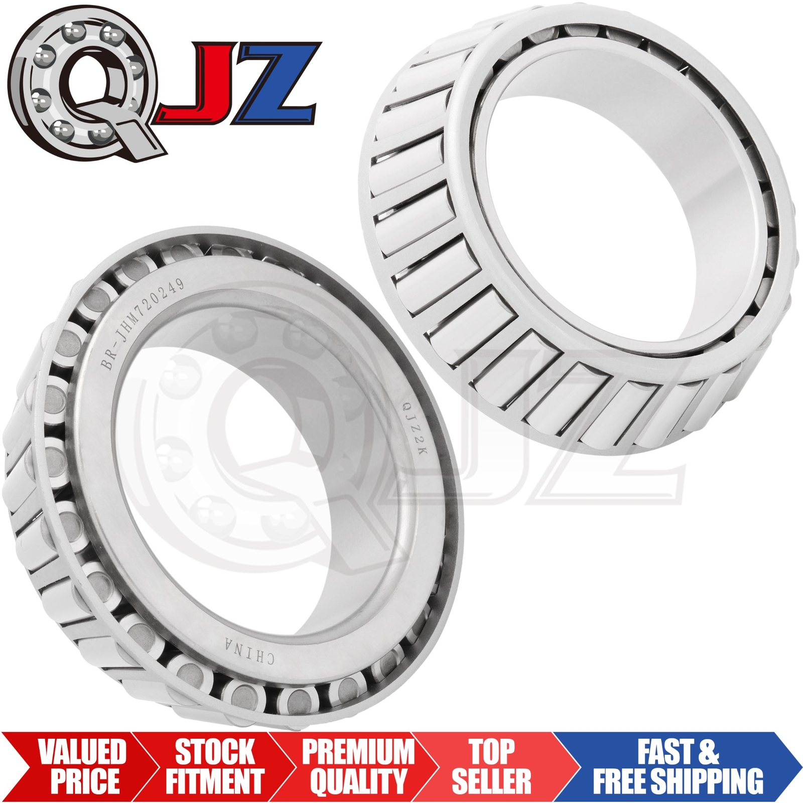 [Qty.2] JHM720249 Tapered Roller Bearing Inner Single-Cone [100mm ID x 40mm W]
