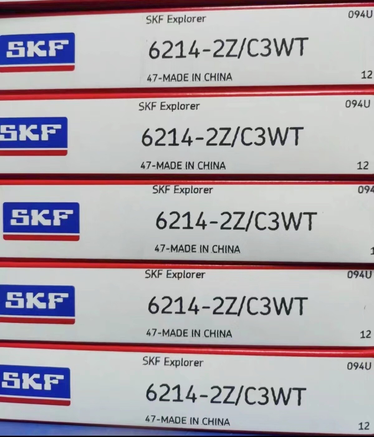 NEW SKF 6214-2Z/C3WT single row deep groove ball bearing 1PCS #PA