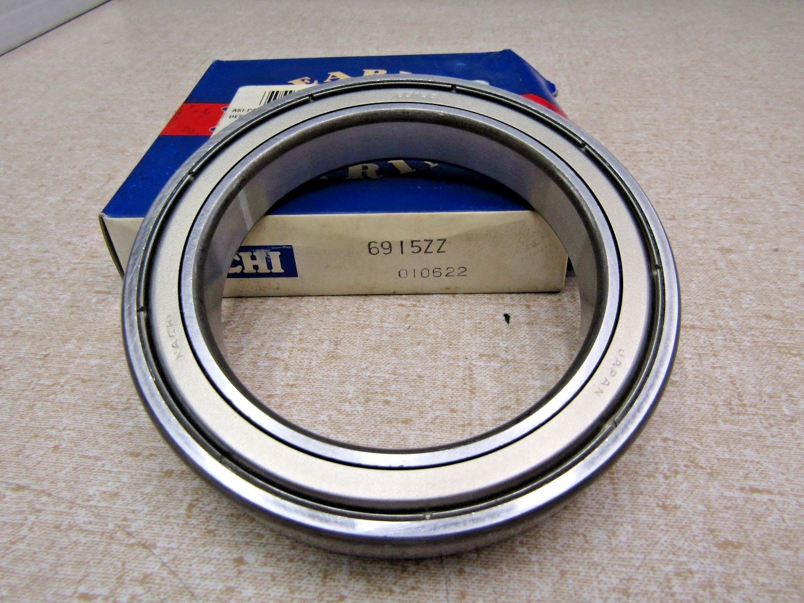 Nachi 6915 ZZ 75X105X16 mm Deep Groove Thin Bearing Metal Shields