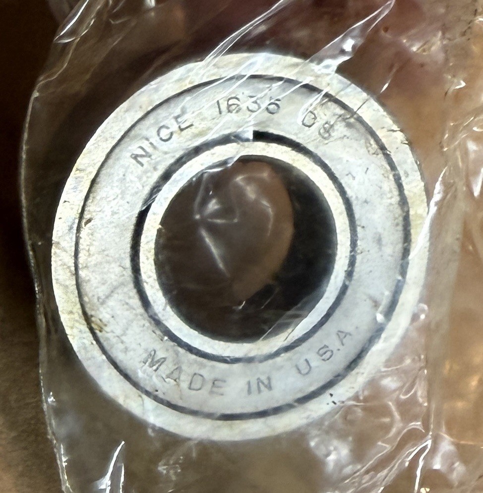 SKF Nice 1635 Bearing, New Old Stock 3/4”id X 1-3/4” Od X 1/2” Wide One Shield