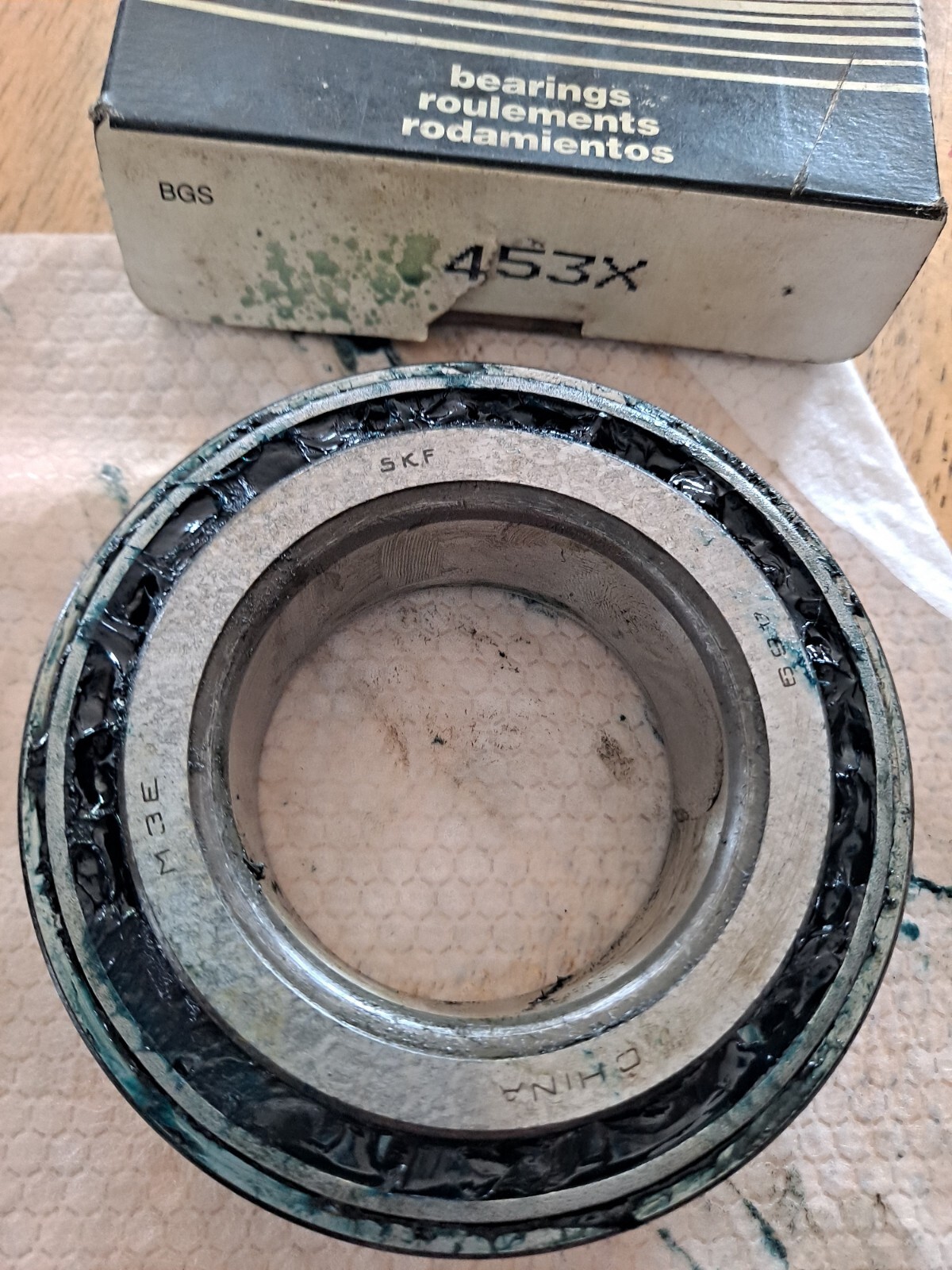 SKF 469/453 Taper Bearing Cone&Cup 2-1/4″ ID 4-1/4″ OD USA