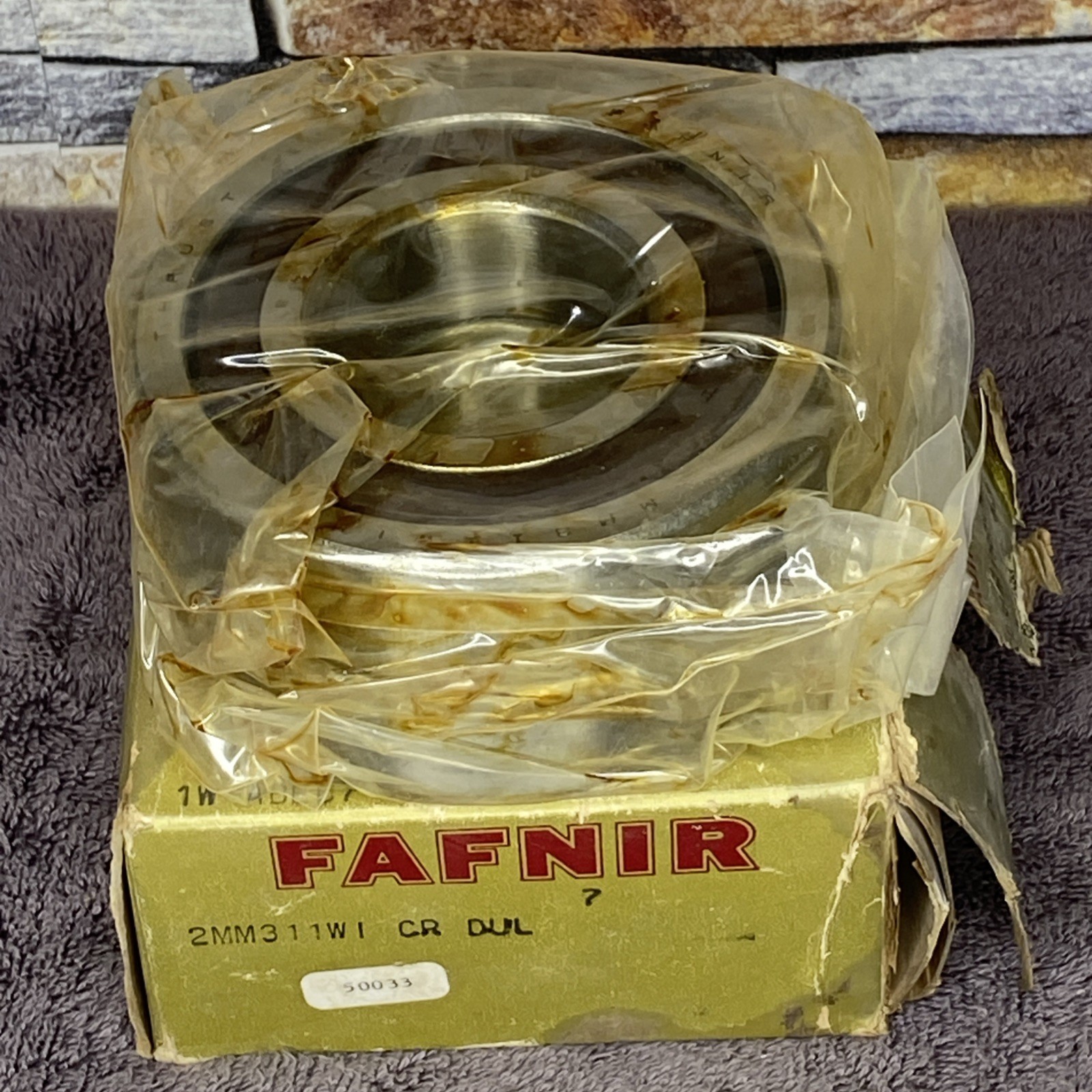 Fafnir 2MM311WICRDUL Angular Contact Ball Bearing New Old Stock New In Box