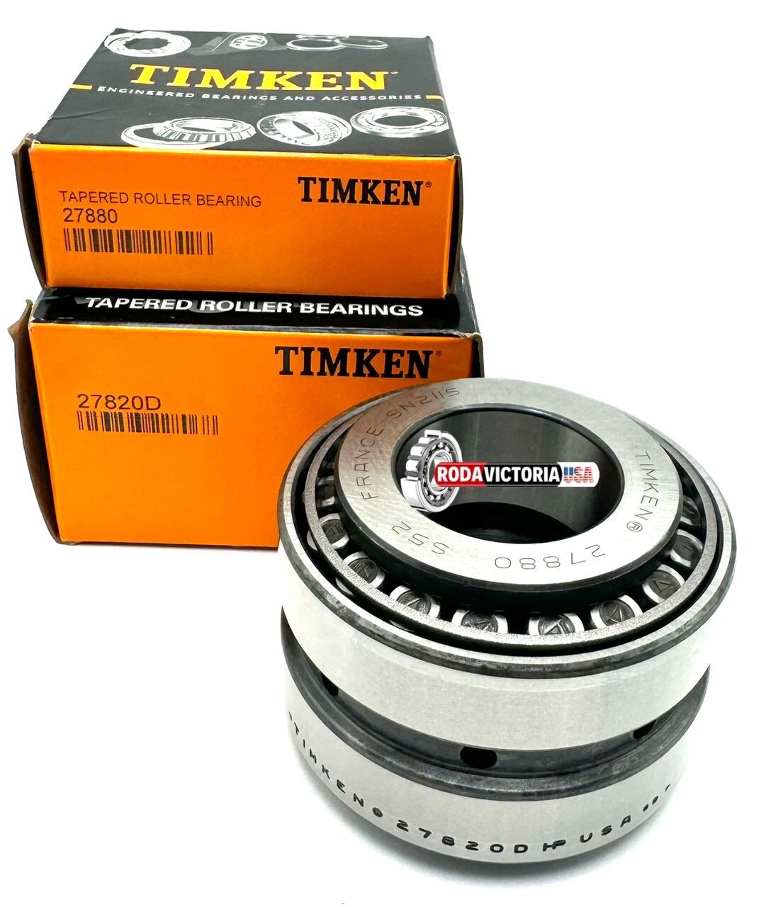 TIMKEN USA 27880 27820D TAPERED ROLLER BEARING 38.1×80.04×57.15 mm