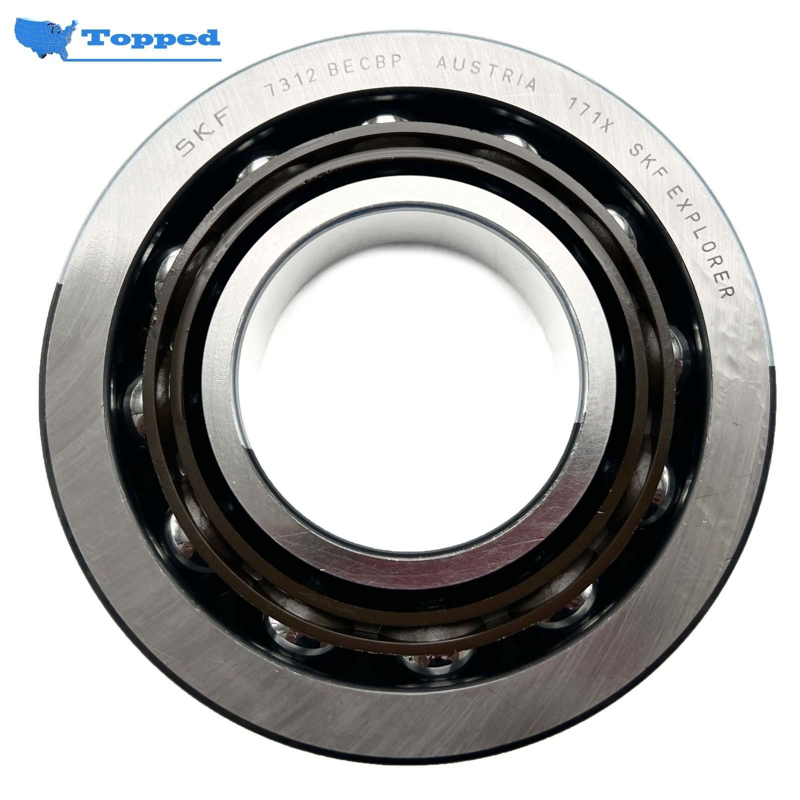New SKF 7312 BECBP Angular Contact Ball Bearing 60x130x31 mm
