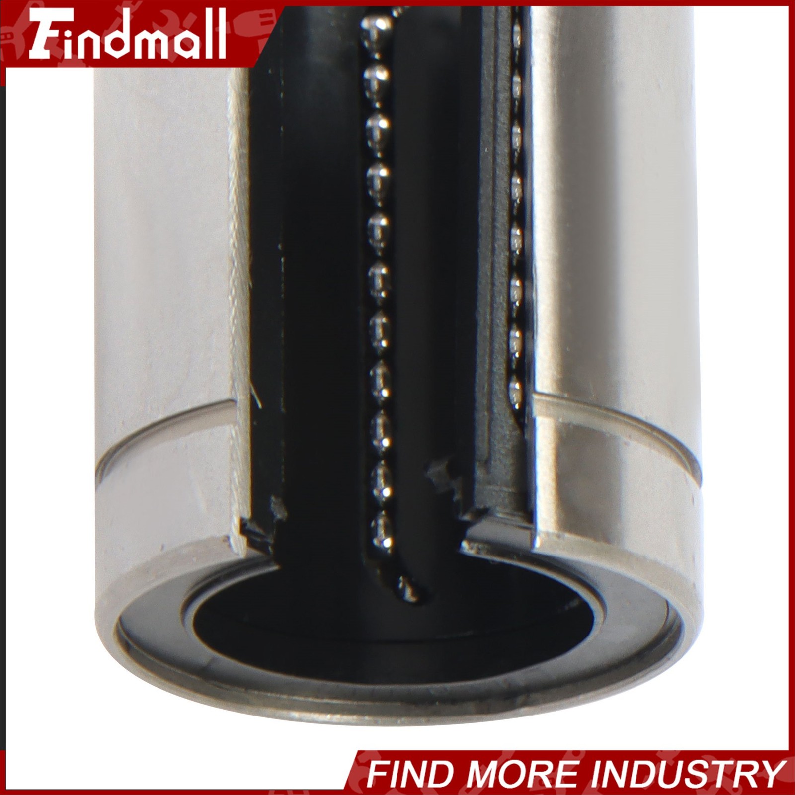 Findmall 4pcs LM30UUOP Open Linear Ball Bearings 30x45x64mm CNC