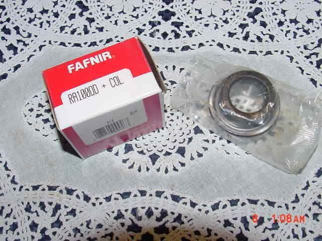 Fafnir RA100DD + Col, Ball Bearing Insert, 1.000″ Bore, 52mm OD, 21.44mm Sealed