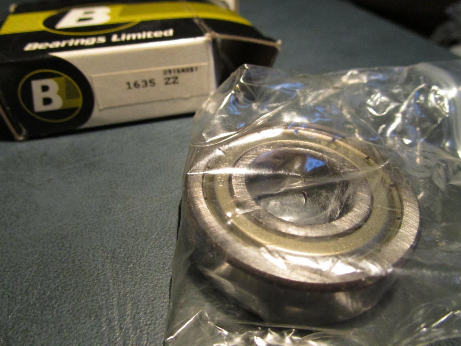1635 ZZ 0.7500″ Bore x 1-3/4″ OD x 1/2″ W Radial Ball Bearing