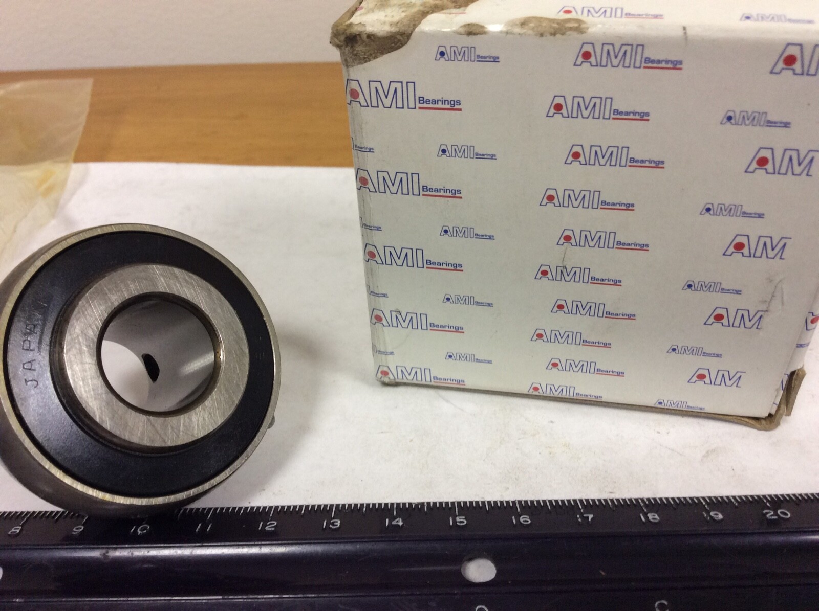 AMI UC203 Insert Bearing, 17mm Bore, 47mm OD, 31mm Width