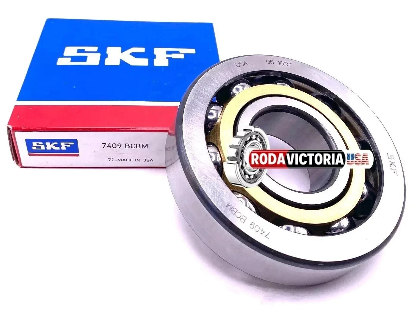 SKF 7409 BCBM Angular Contact Ball Bearing 45x120x29 mm