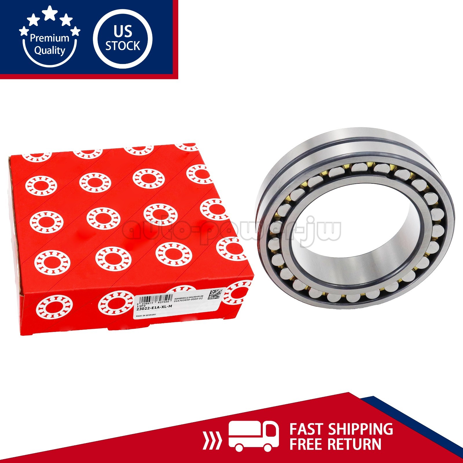NEW Spherical Roller Bearing For FAG 23022-E1A-XL-M 110x170x45mm US