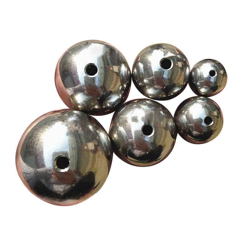 DIAMETER 3-60mm BALL WITH THROUGH HOLE STAINLESS STEEL / THROUGH HOLE STEEL BALL