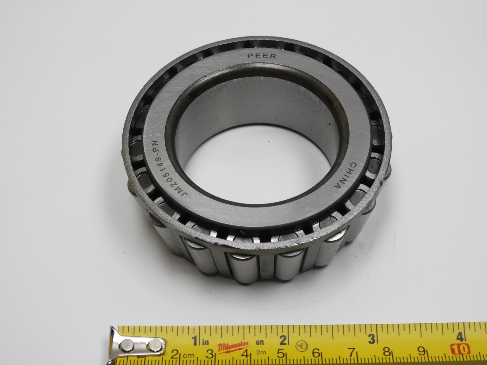 LOT of 4 Peer JM205149 Tapered Roller Bearing Cone 1.9685″ x 3.5433″ x 1.1024″