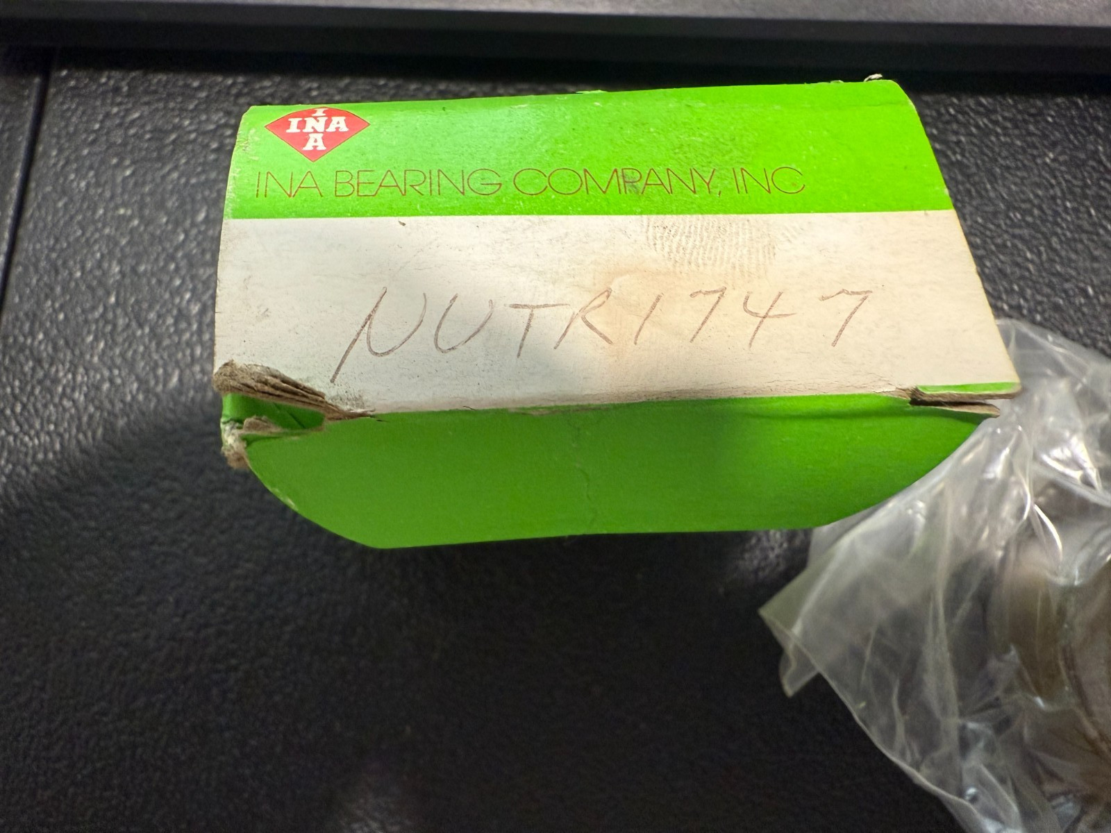 NEW OLD STOCK INA NUTR1747 YOKE TRACK ROLLER BEARING. FREE SHIPPING USPS.