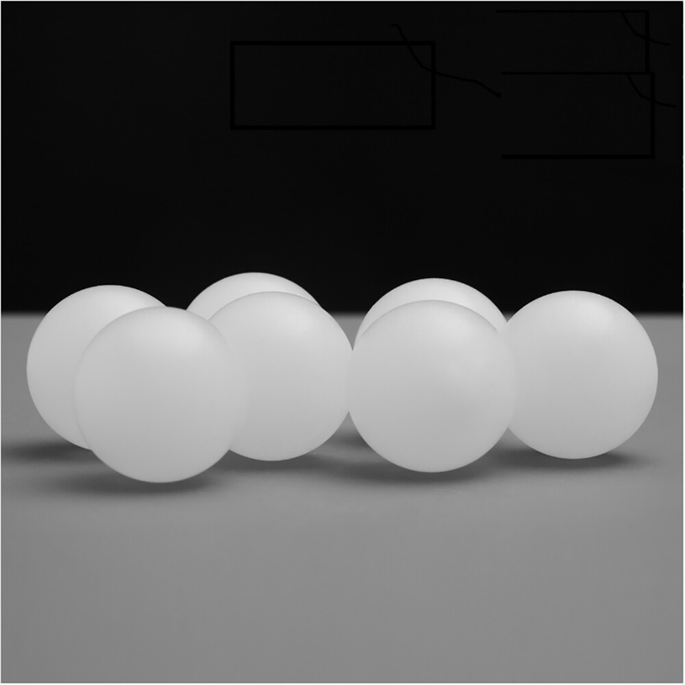 PP Solid Plastic Ball Floating Translucent Polypropylene Diameter 2.5mm-50mm