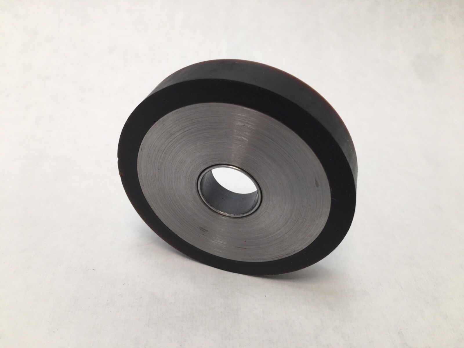 16x56x12 mm Rubber Steel Pressure Idler Pulley Roller 16mm ID 56mm OD 12mm Width