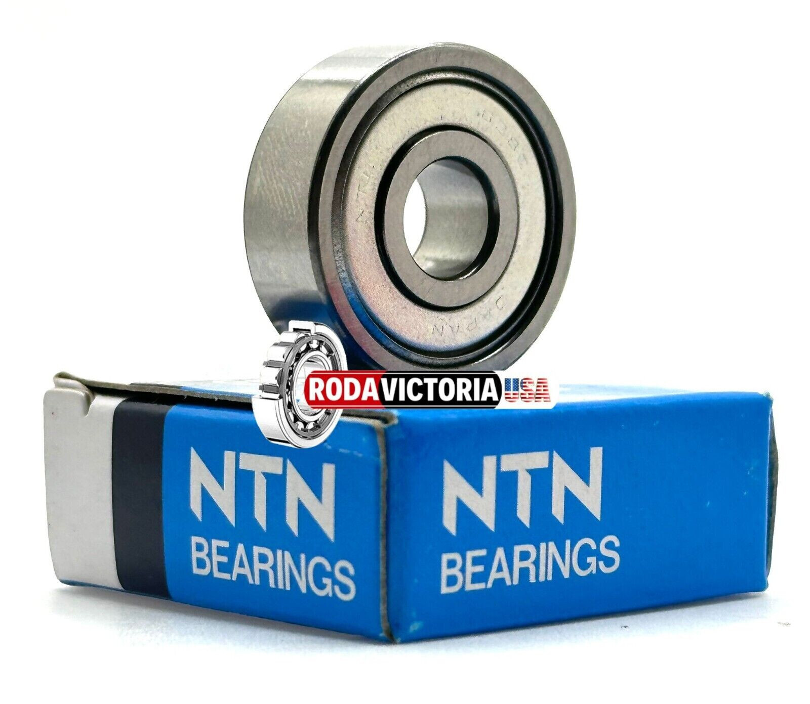 NTN JAPAN 628 ZZ DEEP GROOVE BALL BEARING, METAL SHIELDED 8x24x8mm