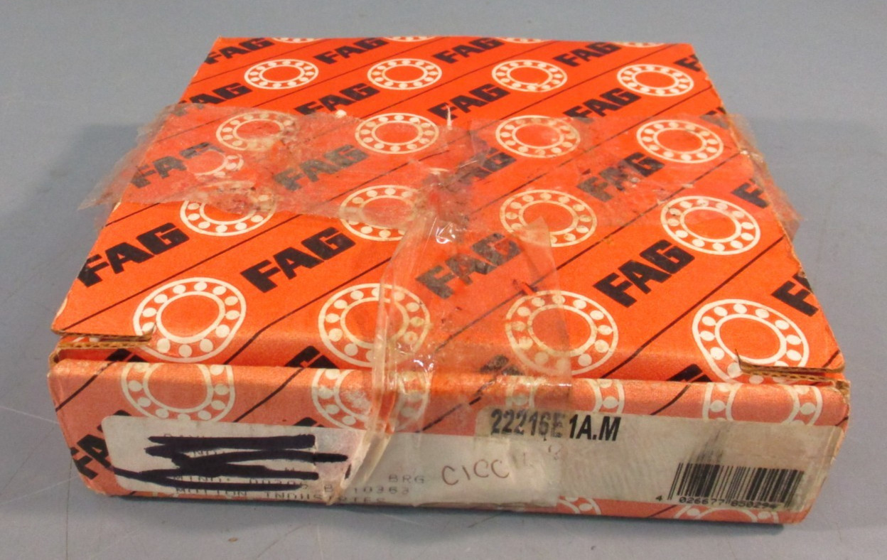FAG 2216E1A.M Spherical Roller Bearing, Double Row 80x140x33mm