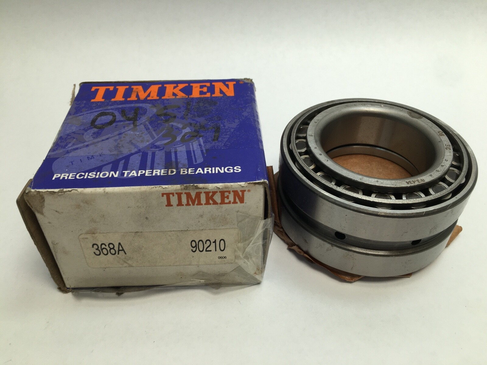 Timken 368A-90210 Double Taper Bearing Cone & Cup 2″ ID 3.543″ OD *3 USA