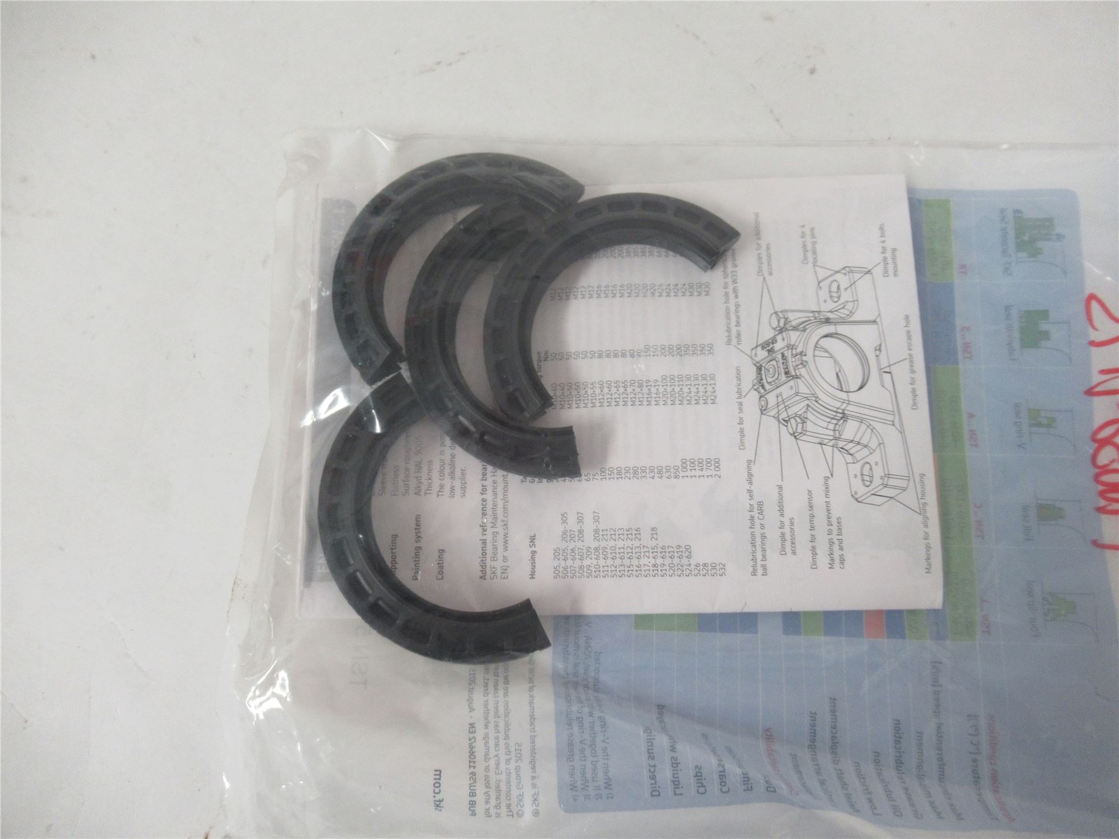 252843 New-No Box; SKF TSN512L Bearing Seal Four Lip 55 mm Shaft size