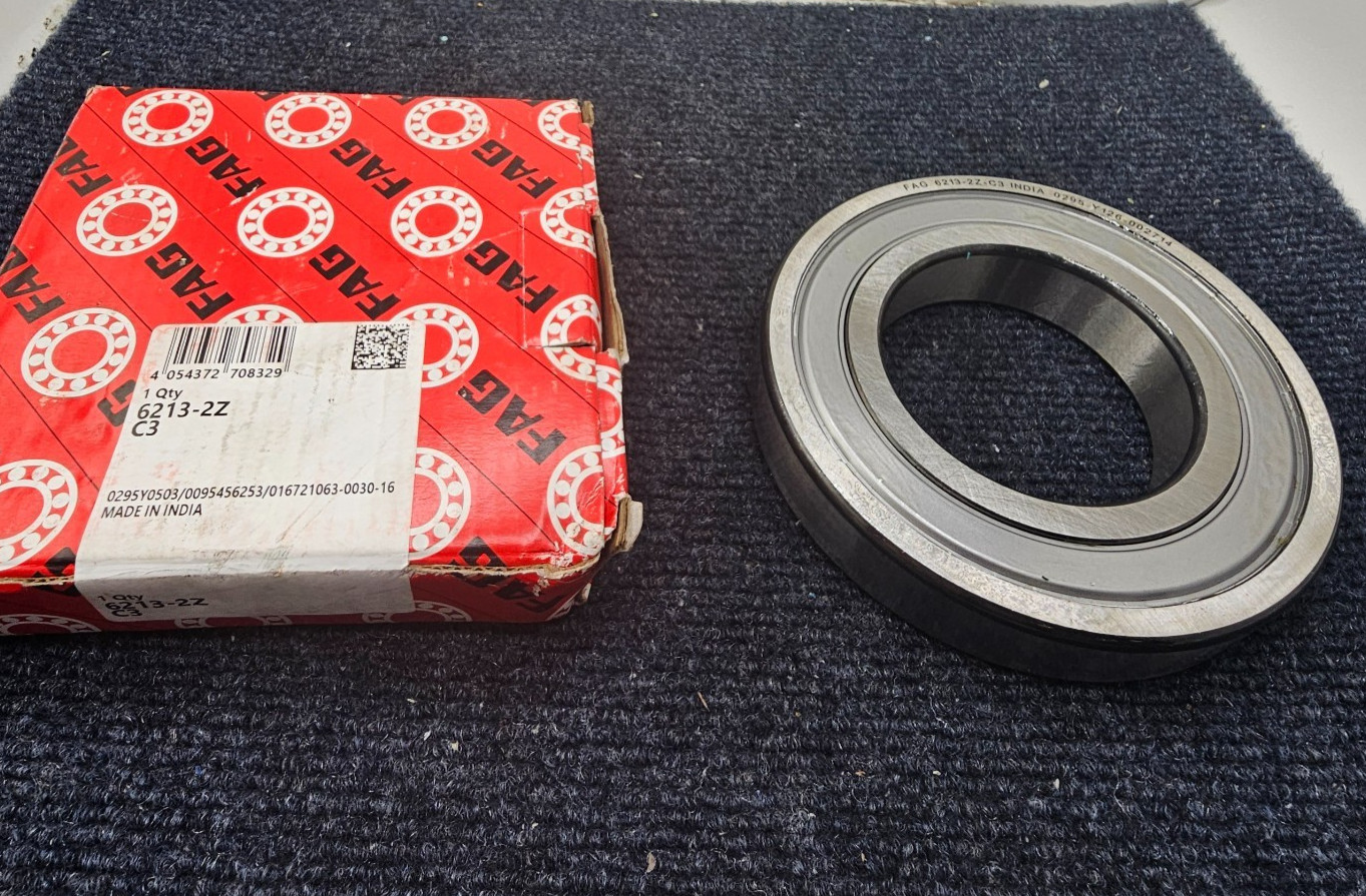 FAG 6213-2Z C3 Deep Groove Ball Bearing 65 mm ID, 120 mm OD, 23 mm Width