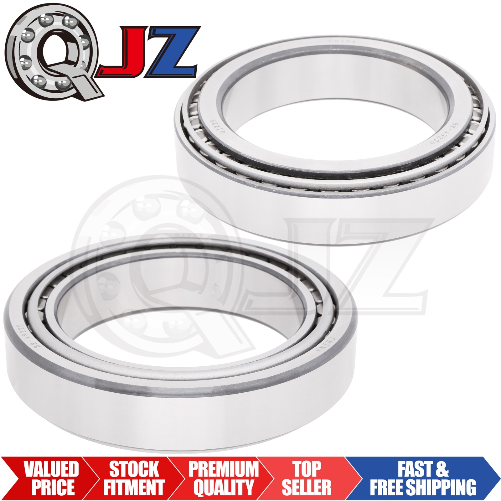 [Qty.2] 48290-48220 Tapered Roller Bearing Set Cup & Cone [5.0″ ID x 1.5625″ W]