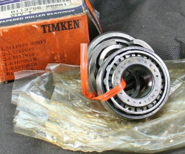One Timken LM11949-90017 Back to Back Spacer Bearing Assembly 3/4″ ID USA NEW
