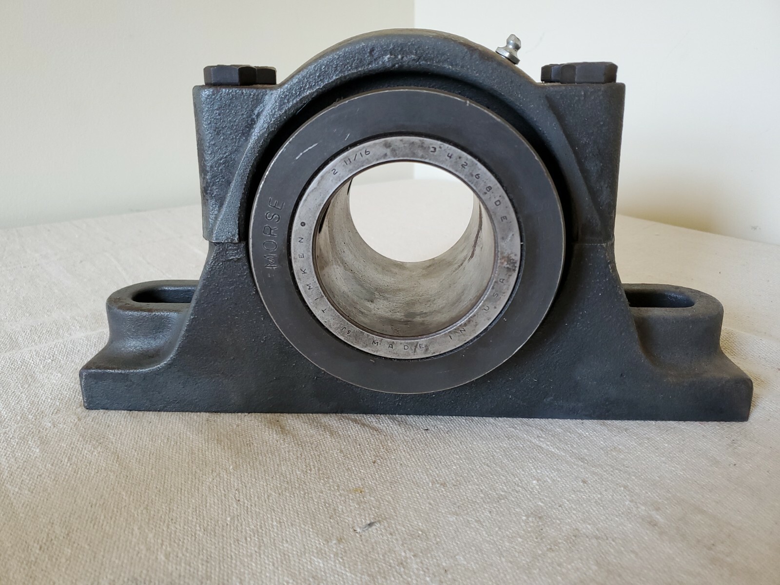 Sealmaster Morse RPB 211-2 Tapered Roller Bearing Pillow Block 2-11/16″ Bore