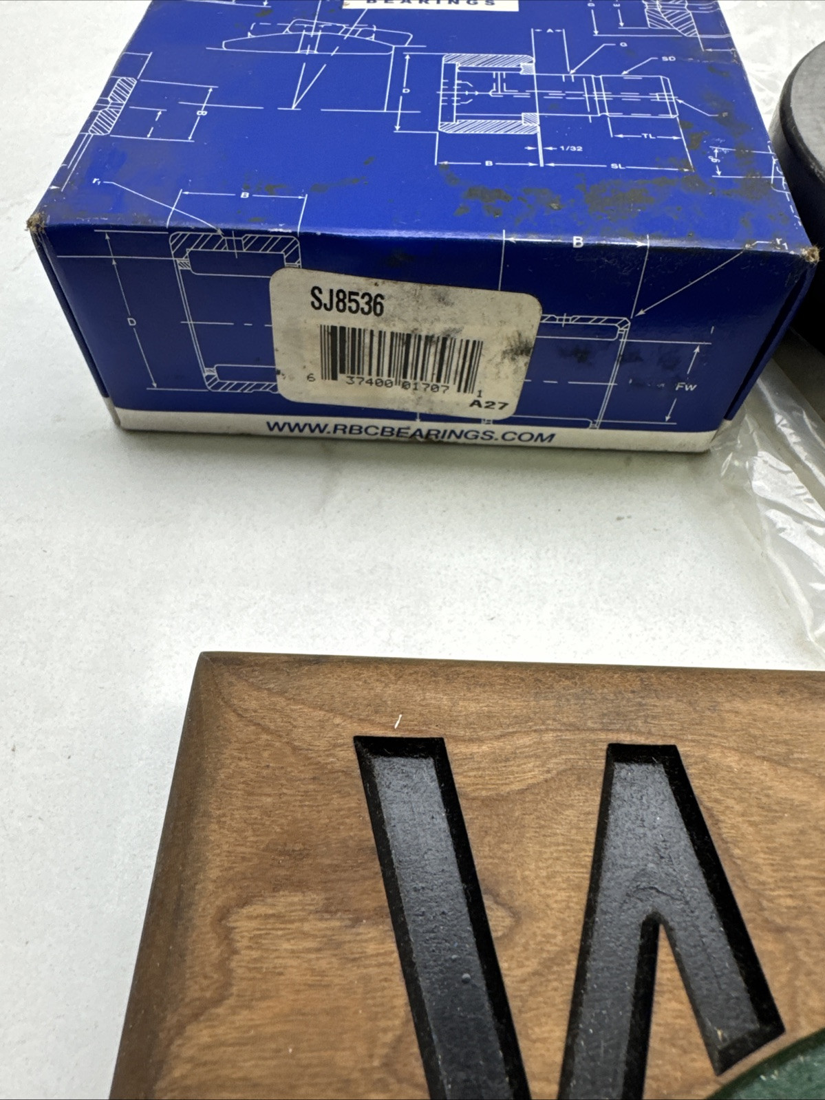 Rbc SJ 8536 Heavy Duty Needle Roller Cylindrical Bearing BRAND NEW