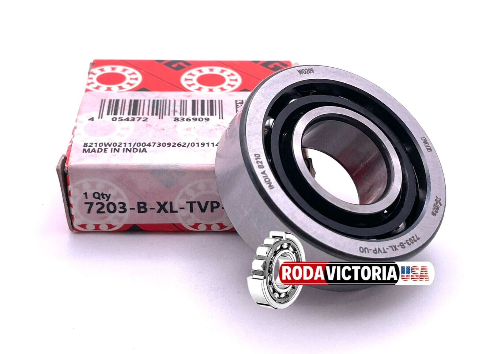 FAG (Schaeffler) 7203 B XL JP Angular Contact Bearing 17x40x12 mm